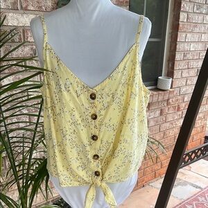 NWT ABERCROMBIE & FITCH FLORAL TANK ……311